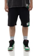 Black Shorts with label
