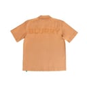 Oversized Clay Orange linen Shirt