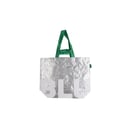 silver carrier bag