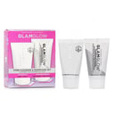 مجموعة لتنظيف وتقليل المسام: Supermud علاج منظف 15غ + Superwatergel مرطب 15مل من Glamglow