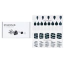 Nail Sticker (Patterned) - # Modern Line Pedi by Mavenir