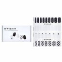 Nail Sticker (White) - # Black Shepherd Check Nail by Mavenir
