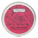 100% Beeswax Mini Tin Candle - # Red, Red Rose (Fresh Roses & Asian Oud) من Carroll & Chan