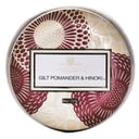 شمع قصديري صغير - Gilt Pomander & Hinoki من Voluspa