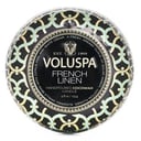 Mini Tin Candle - French Linen 113g/4oz by Voluspa