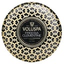 شمع قصدير مزخرف مع 3 فتائل - Freesia Clementine 340g/12oz من فولوسبا