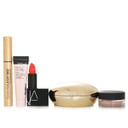 Estee Lauder Watery Glow Primer (Miniature) 15ml + NARS Lipstick 3.5g + Guerlain Les Voilettes Powder 20g + Grande Cosmetics (GrandeLash) Lash Enhancing Serum 2g + BareMinerals Concealer or Eyeshadow Base 2g by Estee Lauder