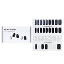 Nail Sticker (Black) - # Pebble In Black Nail by Mavenir