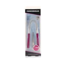 Smooth Finish Facial Hair Remover - Pink (With Stainless Slant Tweezerette) by Tweezerman