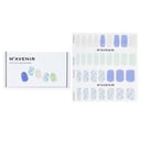 Nail Sticker (Blue) - # Blue Leaf Nail by Mavenir