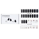 ملصق أظافر (أسود) - # Kandinsky Segment Nail من Mavenir