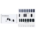 Nail Sticker (Black) - # Shell With Milky Way Nail by Mavenir