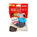 Dry Konjac Face Wash & Massage Puff (Bamboo Charcoal) by Lucky Trendy