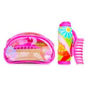 مجموعة Flowerbomb (قطعة قماش ممحاة مكياج + مشبك شعر مخلب 1x + حقيبة 1x) من MakeUp Eraser
