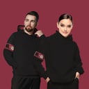 SADU Collection Hoodie Black