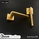 مسكات ابواب مفصول ذهبي مطفي BB