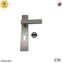 مسكات مقابض ابواب 301H412 فضي