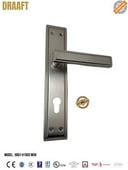 مسكات مقابض ابواب زنك 9011H1003 فضي DRAAFT