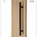 مسكات ابواب خارجي استيل لون اسود مقاس 45 سم 