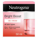 Neutrogena Bright Boost Facial Gel Cream, with Neoglucosamine, AHA & PHA, for All Skin Types, 50ml