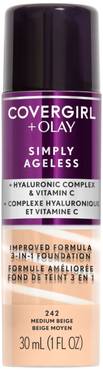 Cover Girl Olay Simply Ageless 3-In-1 Foundation Medium Beige