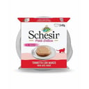 Schesir wet cat food with tuna and beef flavor 40 g