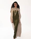 Chiffon and Crepe Dress