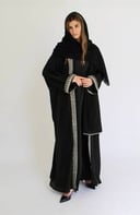 Black Blended Crepe 