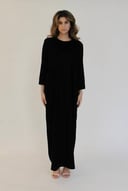 Black Velvet Dress 