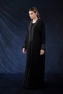 Crepe Silk Embroidered Grey