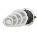 وحدة اضاءة سقفية LED COB LIGHT شفاف داخل الديكور غاطسة القياس 20 سم القوة 30 واط كفالة سنة