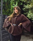 Brown Fur Poncho