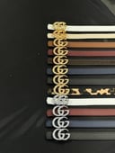 Gucci Black Belts 