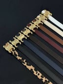 Belt with a Celine Style Buckle