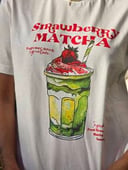 Strawberry Matcha tshirt 🍵🍓
