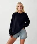 Basic Glittery Pullover 