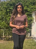 Brown mocha basic tshirt