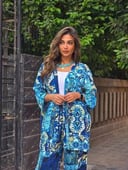 Blue boho set