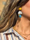 Indigo Earrings 