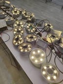 اضاءة نافورة 6 واط اصفر