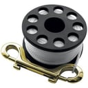 Scubapro MINI REEL LARGE, with approx. 30 m rope and brass hook 