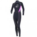 BEUCHAT Femal wetsuit 2/3mm blk/pnk,بدلة غوص نسائية