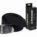 CRESSI Weight Belt Black Meal Bcukle 