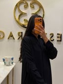 عباية عملية كريب اسود