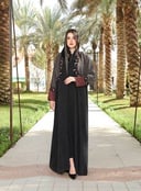 عباية حرير مغسول