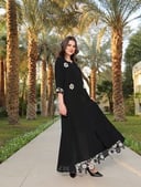 ثوب لينن مكرمش