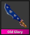 Old glory سكين  فقط