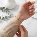 سوارة طايحه ذهبي SS019