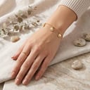 سوارة طايحه ذهبي SS004