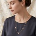 وشاح وحلق ذهبي WS005